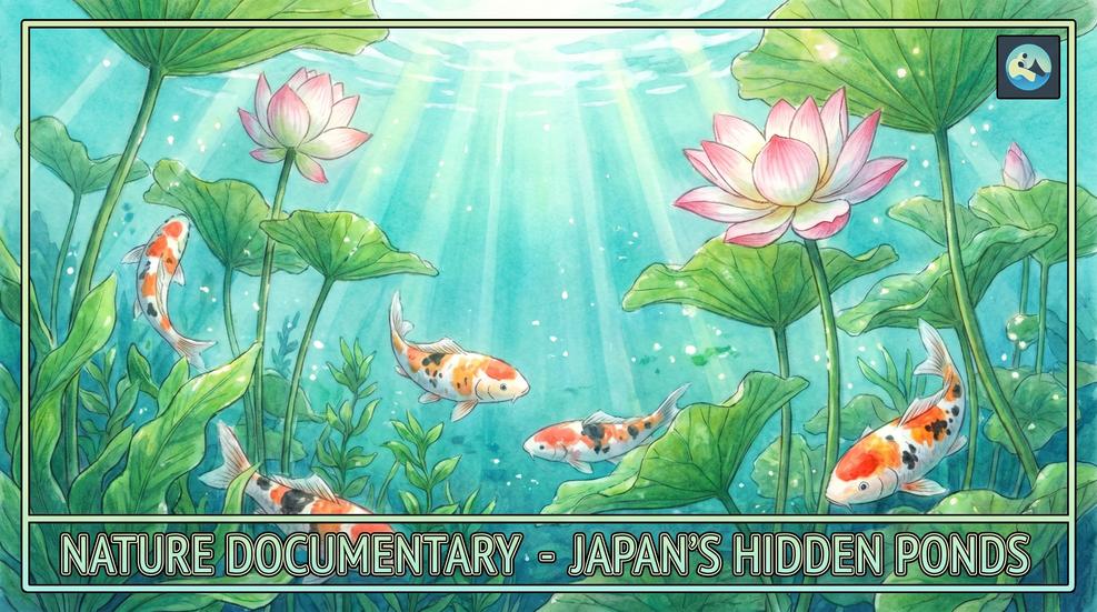 高清3D动漫水生植物视频展示